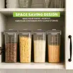 4x Utopia Kitchen posode za shranjevanje živil 4 l - slika 5