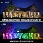 2x Willpower RGB LED reflektorja 100 W z daljinskim upravljalnikom - slika 5