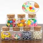 15x Acetiti Mini Stekleničke z Zamaški iz Plute 50 ml - slika 3