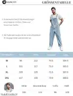 Runcati Moške Denim Hlače z Naramnicami – Temno Modre, L - slika 5