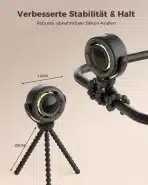SWEETFULL Prenosni Ventilator za Otroški Voziček z LED-Lučko - slika 7
