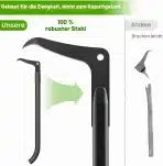 Dolibest gozdarski kavelj za premikanje hlodov 71 cm - slika 2