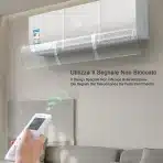 DYBOHF Usmerjevalnik Zraka za Klimatsko Napravo 90 cm - slika 2
