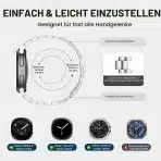 Mastten Kovinski Pas za Samsung Galaxy Watch 9/8 - slika 4