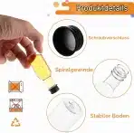 100x Mivide Mini Plastenke 25 ml s Pokrovčki - slika 3