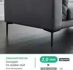 4x SunVFaFa Kovinske Noge za Pohištvo 15 cm - slika 2