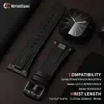 Wristitani Usnjen Pas za Apple Watch 44/45/46/49 mm - slika 5