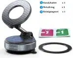 PlusAcc MagSafe Magnetni Nosilec za Telefon za Avto – Kovinski - slika 6