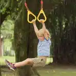 2x GOLDGE Gimnastična Obroča z Nastavljivima Vrvema – do 120 kg - slika 5