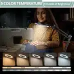 COLFULINE LED Povečevalna Svetilka 10x s Prijemalko - slika 2