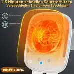Showvigor Ogrevano Kopalniško Ogledalo z LED Osvetlitvijo - slika 3