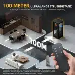 QiCrafe P219 cevni ventilator s senzorjem in daljinskim upravljalnikom 100 mm - slika 3