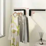 2x STWWO Stenski Obešalnik za Oblačila s 14 Odprtinami - slika 2