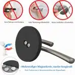 4x ULIBERMAGNET Dvojni Magnetni Kavlji Ø 66 mm - slika 6