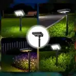 4x Jefedana Solarna Vrtna Svetilka s Senzorjem Gibanja - slika 7