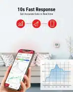 2x TempPro TP357 Bluetooth Termometer in Higrometer - slika 5