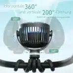 Momcozy Prenosni Ventilator s Sponko in LED Lučko - slika 6
