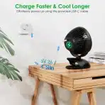 Minthouz Prenosni Ventilator s Sponko 8000 mAh - slika 4