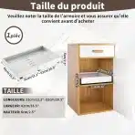 OUUTMEE Raztegljiv Izvlečni Predal za Omaro 32–52 cm - slika 2