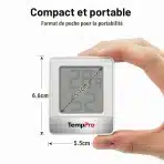 8x TempPro TP49-8 Digitalni Termometer in Higrometer - slika 5
