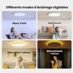 Aphyni LED Stropna Svetilka 24 W z Daljinskim Upravljalnikom - slika 2