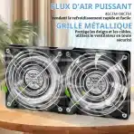 2x Silkwish 120 mm Ventilator za Hlajenje z Regulatorjem Hitrosti - slika 5