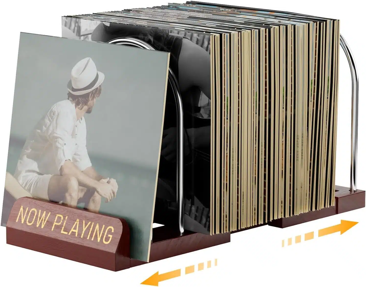 71SyLs2NLkL._AC_SL1500 BS-VOG Raztegljivo Stojalo za 30–70 Vinilnih Plošč - slika 1