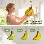 4x Ticway Zložljiv Kavelj za Obešanje Banan - slika 6