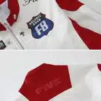 Aelfric Eden Ženska Jakna iz Umetnega Usnja Rdeča XL - slika 4