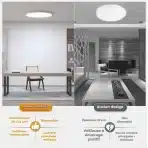 Aphyni LED Stropna Svetilka 24 W z Daljinskim Upravljalnikom - slika 4