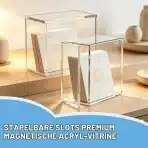 Feirdhoo Akrilna Zaščitna Škatla z Magnetnim Zapiranjem - slika 5