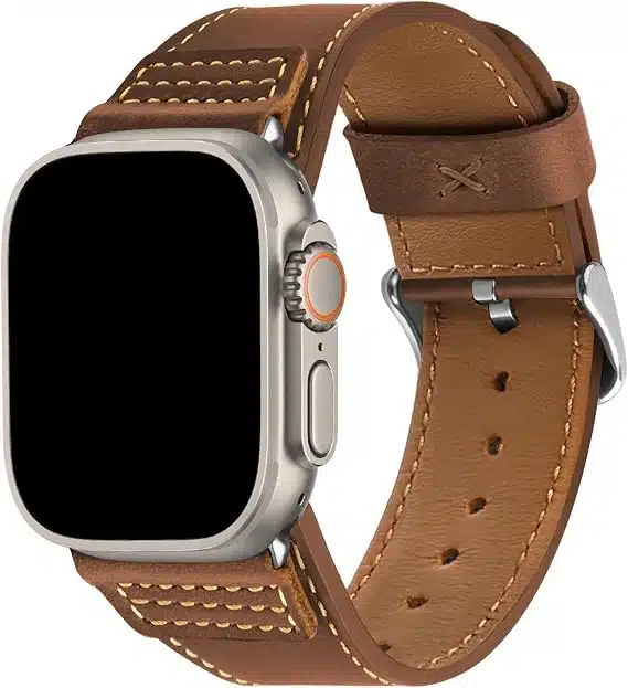 71oBHi5JM0L._AC_SX569 Wristitani Usnjen Pašček za Apple Watch 40/41/42 mm - slika 1
