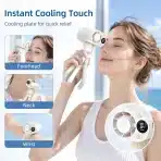 LUCYLANKER Prenosni Ventilator s Hladilno Ploščo in Stojalom - slika 4