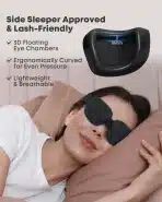 Bodyssey 3D Maska za Spanje z Nastavljivim Trakom - slika 2
