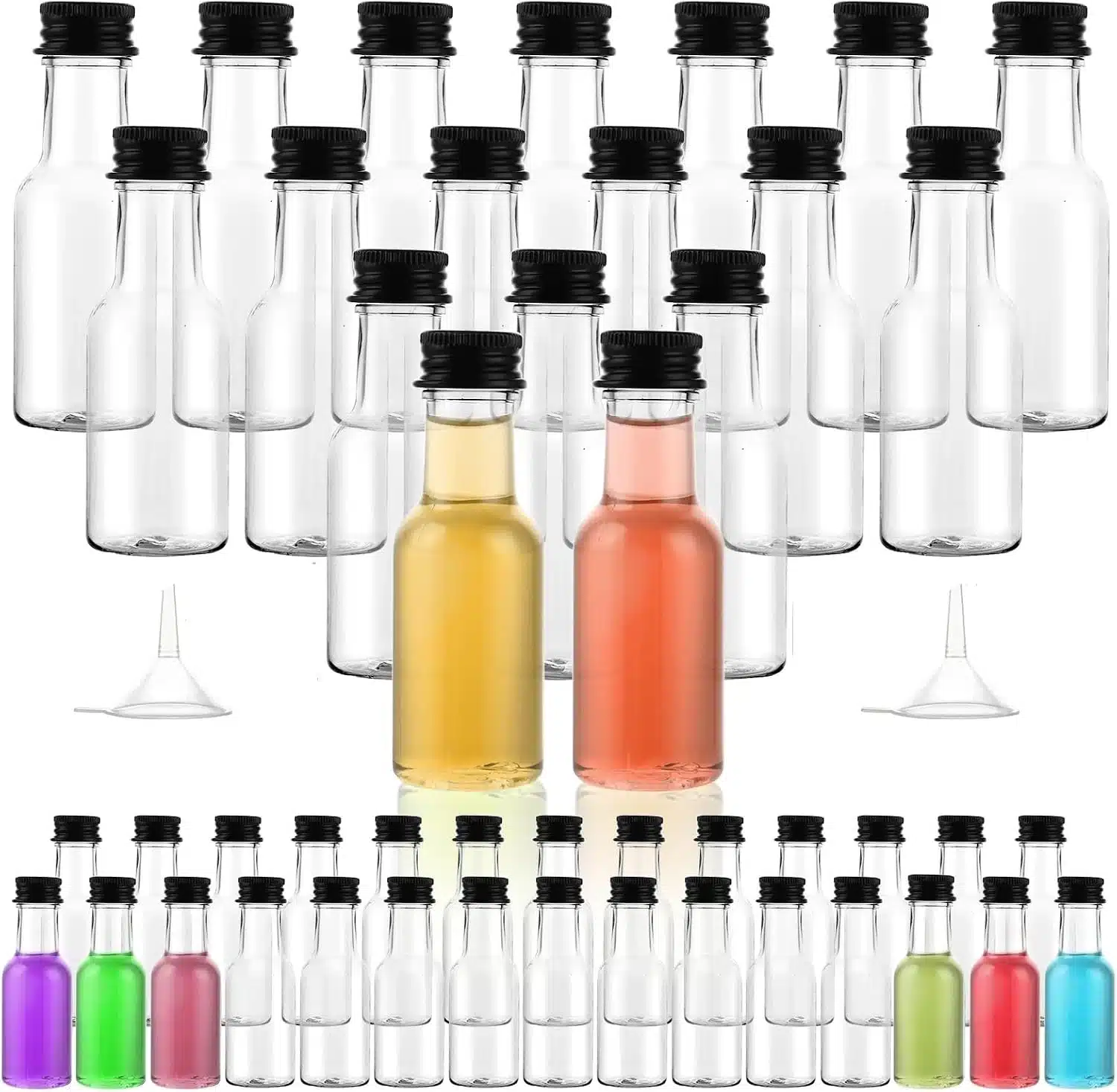71rVQS57ooL._AC_SL1500 100x Mivide Mini Plastenke 25 ml s Pokrovčki - slika 1