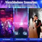 Vrtljiva Disco Krogla z Večbarvno LED Osvetlitvijo – 11 cm - slika 4