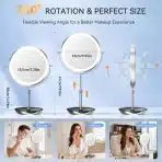 Auxmir LED Kozmetično Ogledalo 1x/30x - slika 6