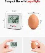 2x TempPro TP357 Bluetooth Termometer in Higrometer - slika 7