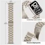 Tasikar Kovinski Pas za Apple Watch 42/44/45/46 mm - slika 4
