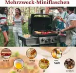 100x Mivide Mini Plastenke 25 ml s Pokrovčki - slika 7