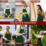 2x XXL Kuhinjski Predpasnik z 2 Žepoma - slika 5