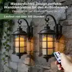 3x Homemory LED Sveče za Zunanjo Uporabo z Daljincem - slika 4
