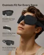 Bodyssey 3D Maska za Spanje z Nastavljivim Trakom - slika 4