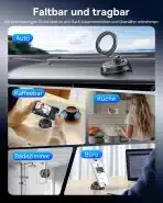 Baseus VC2 Flex Magnetni Avtomobilski Nosilec za iPhone 720° - slika 5