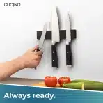 Cucino magnetno držalo za nože iz nerjavnega jekla 25,4 cm - slika 5