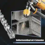 MOXPIFY SDS-Max sveder za beton in kamen 19 x 600 mm - slika 2