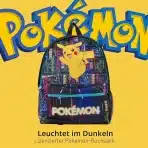 Pokémon Pikachu Otroški Šolski Nahrbtnik Glow in the Dark - slika 2