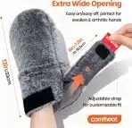 Comfheat XL grelne rokavice za roke s sivko - slika 3