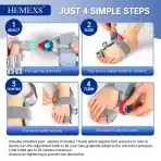 HEMEXS Nastavljiva Opornica za Hallux Valgus - slika 6