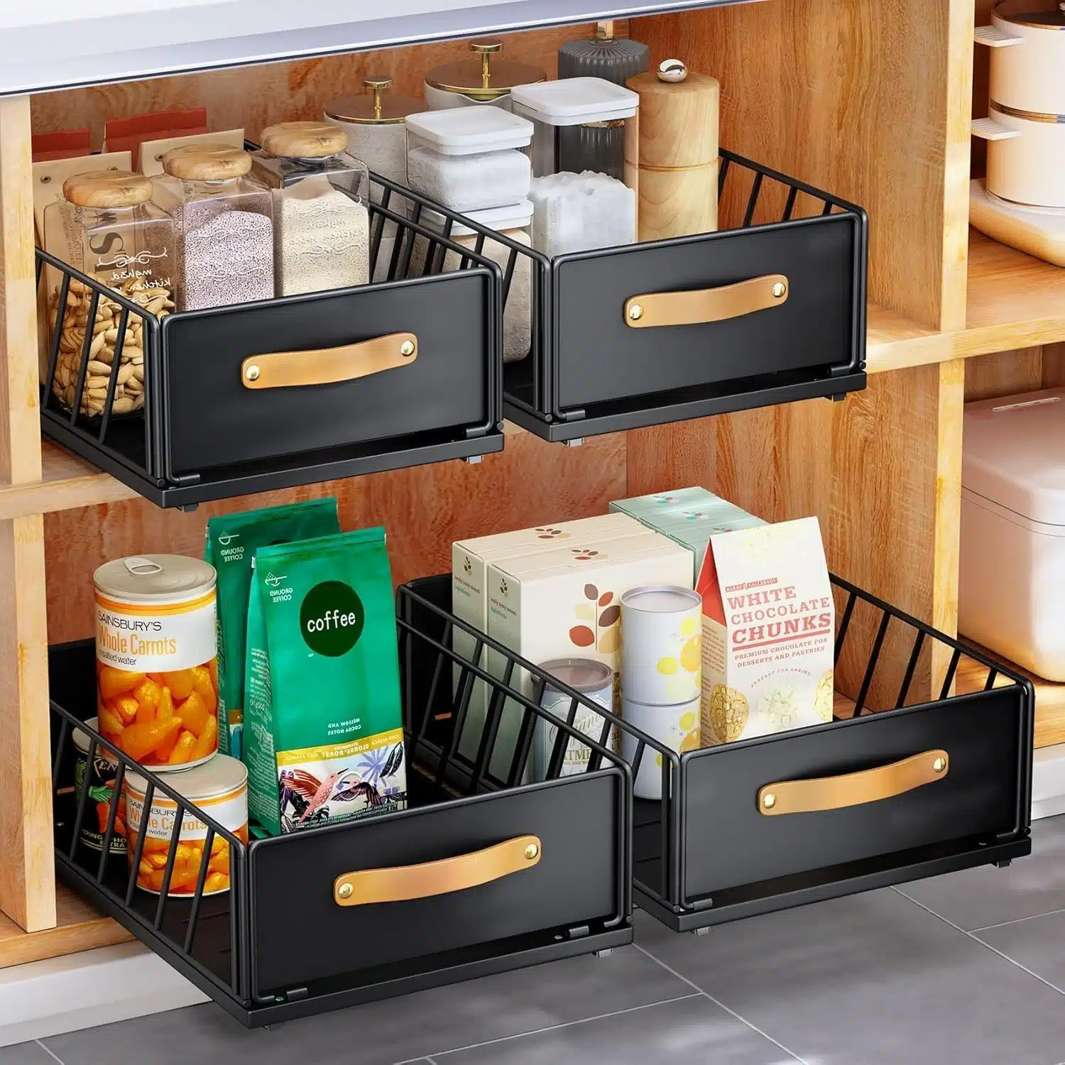 81h9qGEpGtL._AC_SL1500 Kitstorack Izvlečni Organizator za Omarico 30 cm - slika 1